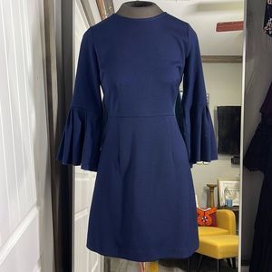 THML balloon sleeve mini dress Navy blue Size: XSmall
